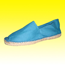 Classical Espadrille with Matching Color Hand Stitch